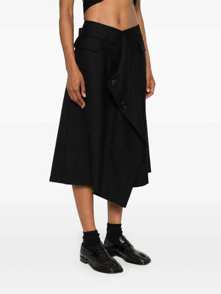 Fuste NOIR KEI NINOMIYA Noir Kei Ninomiya Skirts Black Femei (BM 18037551) 3