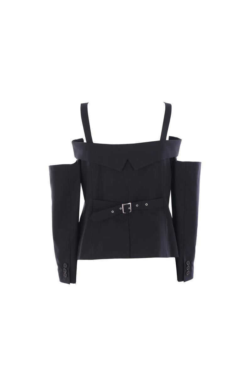 Geci NOIR KEI NINOMIYA Noir Kei Ninomiya Jackets Black Femei (BM 18037566) 2