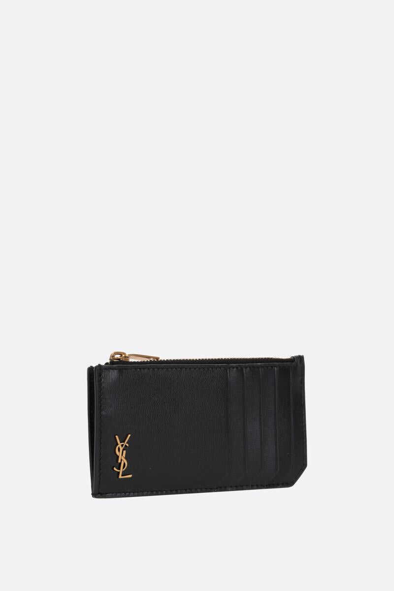 Portofele Saint Laurent Saint Laurent  Wallets Black Barbati (BM 18037812) 2