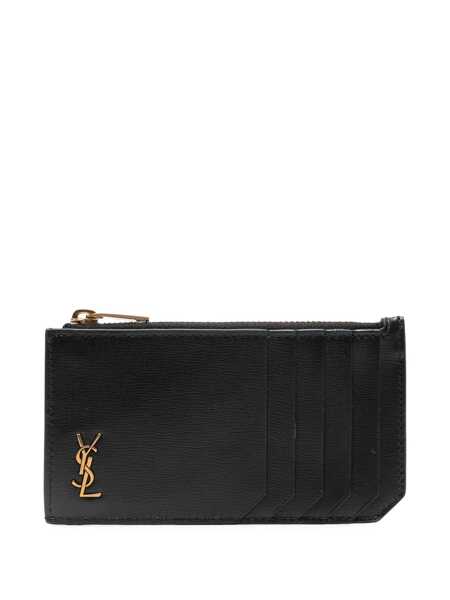 Portofele Saint Laurent Saint Laurent  Wallets Black Barbati (BM 18037818) 1