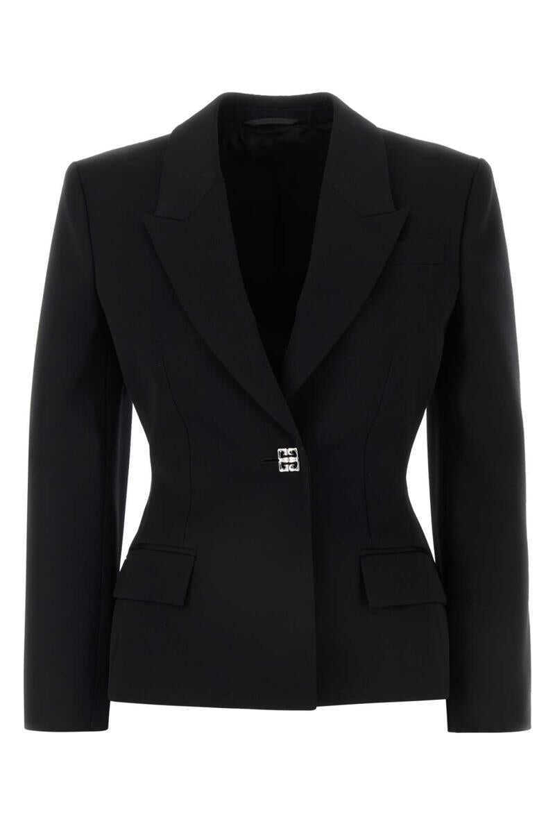 Geci Givenchy Givenchy Jackets And Vests Black Femei (BM 18038634) 1