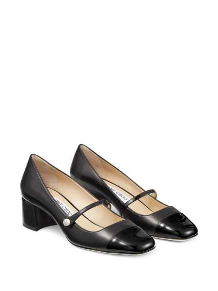 Pantofi cu toc Jimmy Choo Jimmy Choo Elisa Patent Leather Pumps Black Femei (BM 18039066) 2