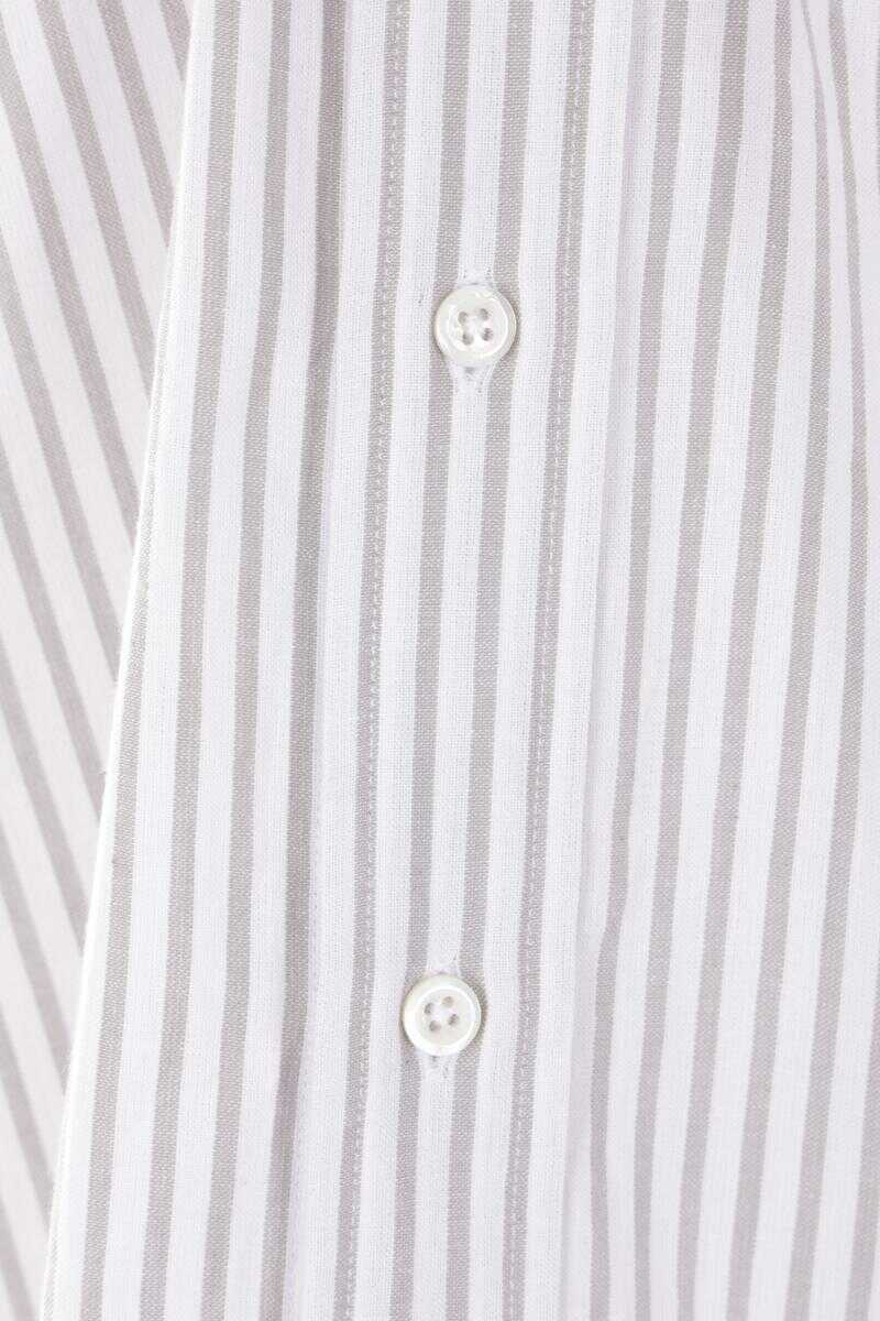 Camasi Thom Browne Thom Browne Shirts Grey Barbati (BM 18039849) 3