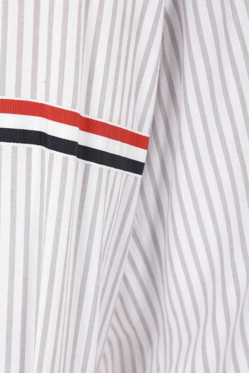 Camasi Thom Browne Thom Browne Shirts Grey Barbati (BM 18039849) 4