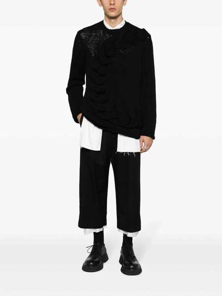 Pulovere COMME DES GARONS HOMME PLUS Comme Des Garons Homme Plus Sweaters Black Barbati (BM 18040002) 2