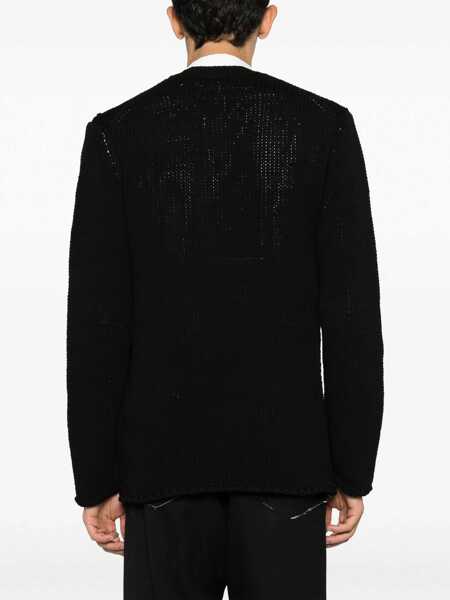 Pulovere COMME DES GARONS HOMME PLUS Comme Des Garons Homme Plus Sweaters Black Barbati (BM 18040002) 4