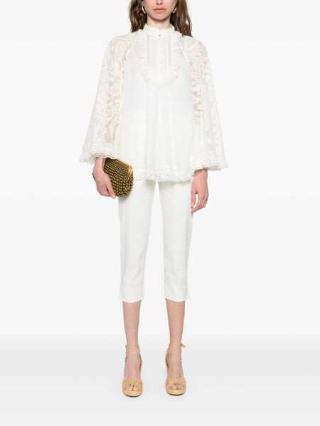 Bluze ZIMMERMANN Ramie blouse Ascension Beige Femei (BM 18041181) 2