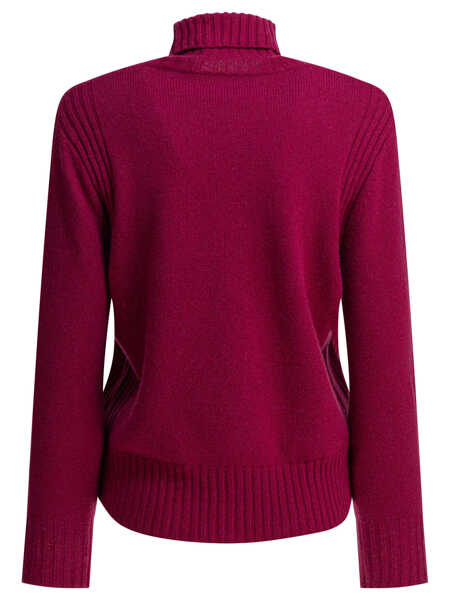 Pulovere casual Kangra Knitwear Purple Femei (BM 18041217) 2