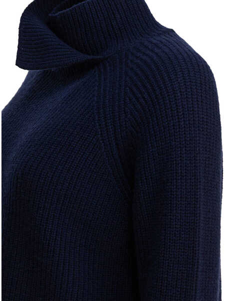 Pulovere casual Kangra Knitwear Blue Femei (BM 18041220) 4