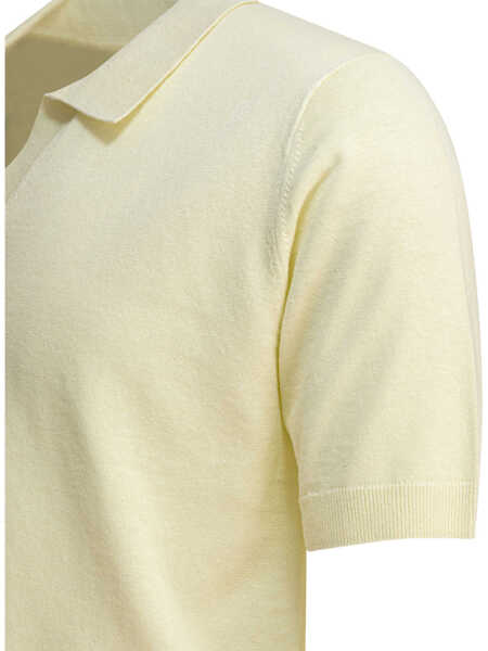 Tricouri Polo Norse Projects Leif polo shirt Yellow Barbati (BM 18041460) 4