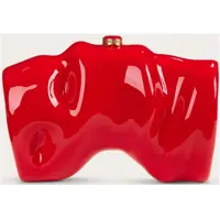 Genti mini Clutch "Scrunch" Femei
