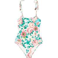 Costume de baie intregi Floral-print one-piece Swimsuit Femei