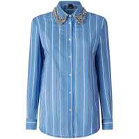 Camasi Pinko Continua Striped Shirt Femei