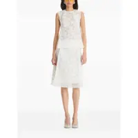 Imbracaminte Tory Burch Dama - Fuste Tory Burch Tory Burch Lace Skirt WHITE Femei (BM 18042762) - B-mall.ro