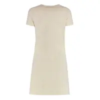 Imbracaminte Tory Burch Dama - Rochii Tory Burch Tory Burch Terry Cotton-Blend Dress Beige Femei (BM 18042771) - B-mall.ro