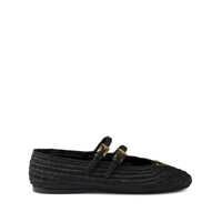 Balerini Prada Crochet Ballerinas Shoes Femei
