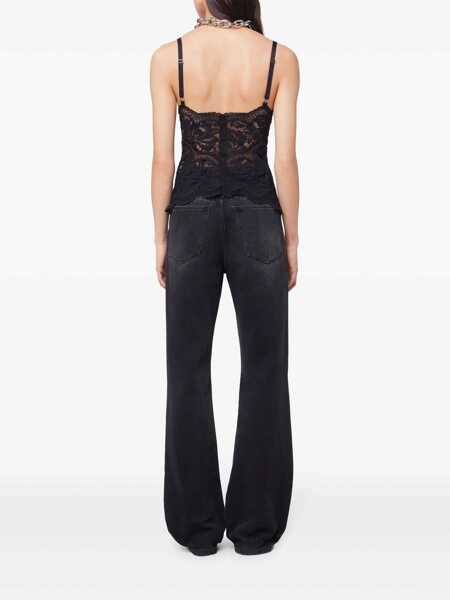 Topuri RABANNE Rabanne Top Black Femei (BM 18042987) 4