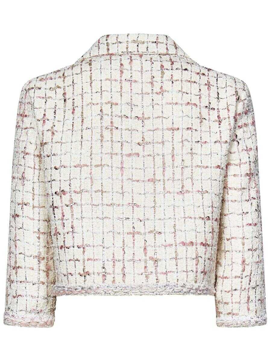 Geci GIAMBATTISTA VALLI Giambattista Valli Jackets Beige Femei (BM 18043059) 4