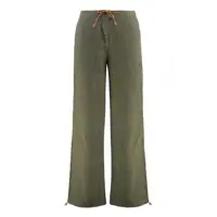 Pantaloni casual 120% Lino Linen Wide Leg Trousers Femei