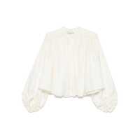 Topuri Róhe Pleated Silk Top Clothing Femei