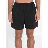 Pantaloni Balenciaga Bermuda Shorts With Red Logo