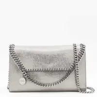 Genti de umar Stella McCartney Borse... Steel Grey Femei