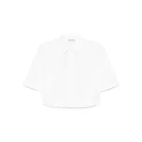 Camasi Róhe Ladder Embroidered Poplin Shirt Clothing Femei