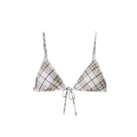 Sutiene Burberry Triangle Bikini Top Femei