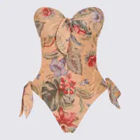 Costume de baie Zimmermann Mare Tan Multi Floral Femei