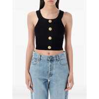 Topuri Balmain Boat Neck Top Femei