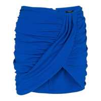 Topuri Balmain Draped Jersey Mini Skirt Femei