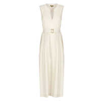 Rochii Woolrich Cotton Long Belted Dress Femei