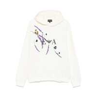 Bluze de trening Emporio Armani Exclusive Printed Cotton Hoodie Barbati