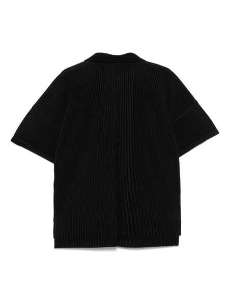 Camasi HOMME PLISSE ISSEY MIYAKE Homme Pliss Issey Miyake Shirts Black Barbati (BM 18045183) 2