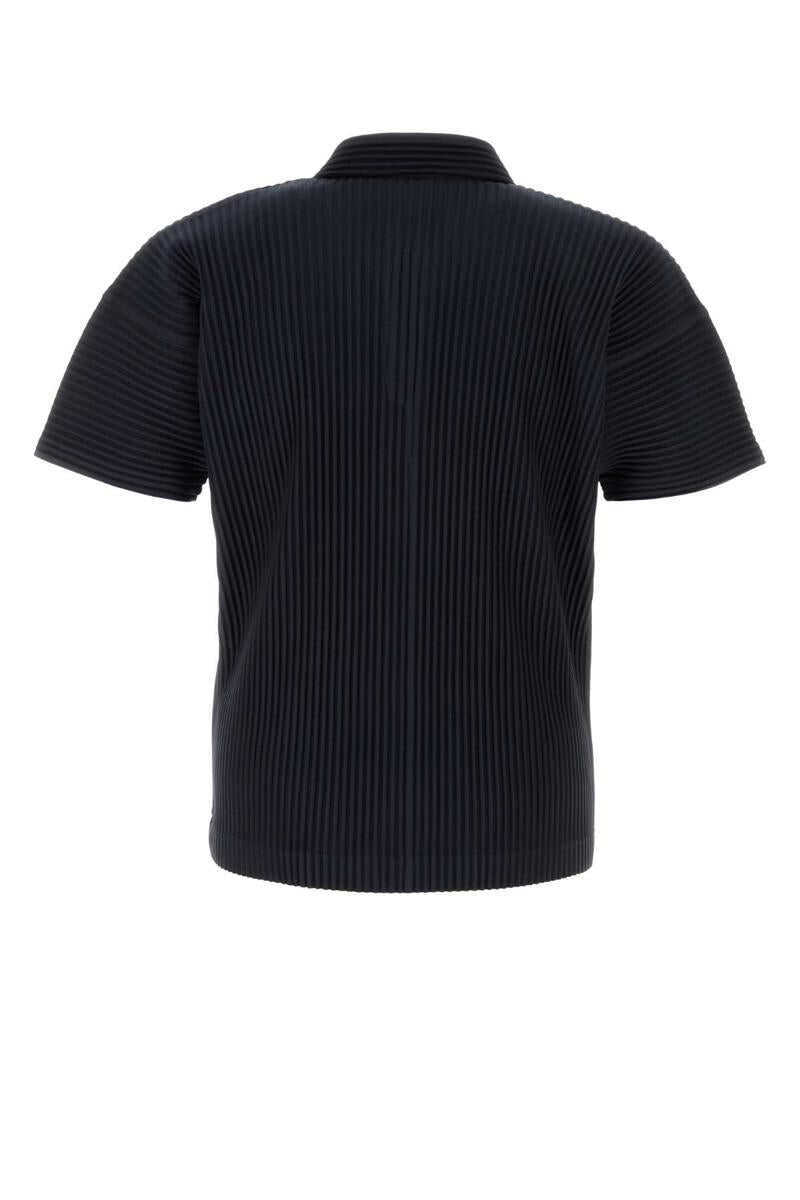 Tricouri Polo HOMME PLISSE ISSEY MIYAKE Homme Pliss Issey Miyake Polo BLUE Barbati (BM 18045210) 2