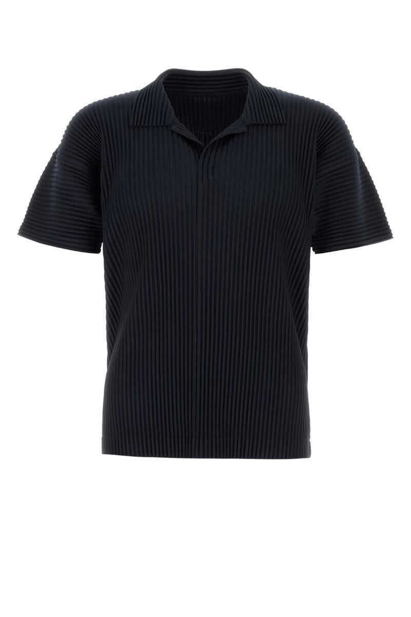 Tricouri Polo HOMME PLISSE ISSEY MIYAKE Homme Pliss Issey Miyake Polo BLUE Barbati (BM 18045210) 1