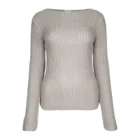 Camasi Calvin Klein Silk Blend Relaxed Swtr Clothing Femei