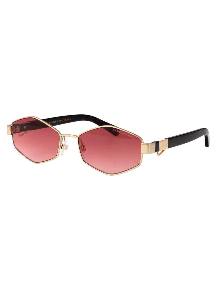 Ochelari de soare Marc Jacobs Marc Jacobs Sunglasses GOLD BURGUNDY Femei (BM 18045777) 2