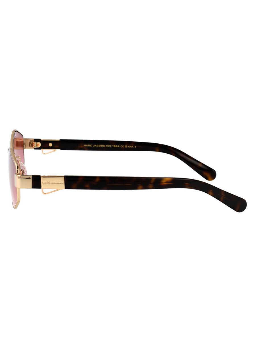 Ochelari de soare Marc Jacobs Marc Jacobs Sunglasses GOLD BURGUNDY Femei (BM 18045777) 3