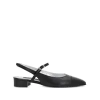 Balerini Carel Paris Oceano Leather Slingback Ballets Femei