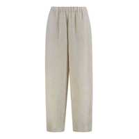 Pantaloni casual Fabiana Filippi Trevi Linen Trousers Femei