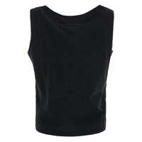 Topuri MM6 Maison Margiela Dama - Topuri MM6 Maison Margiela MM6 Maison Margiela Cotton Tank Top Black Femei (BM 18046167) - B-mall.ro