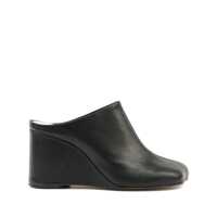 Pantofi cu toc Mm6 Maison Margiela Leather Mules Femei