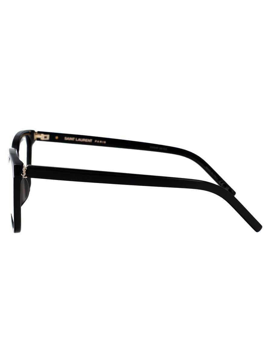 Ochelari de soare Saint Laurent Saint Laurent Eyewear Optical BLACK-BLACK-TRANSPARENT Femei (BM 18046230) 3