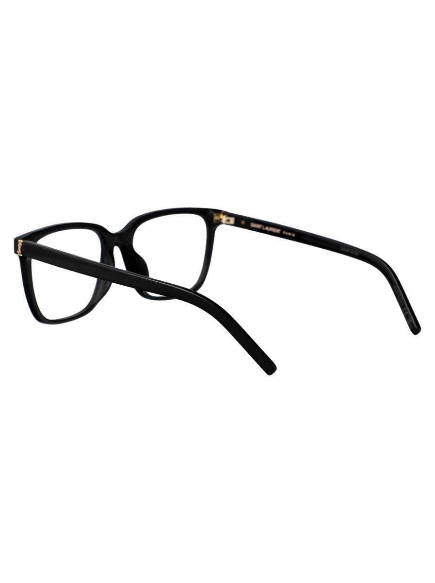 Ochelari de soare Saint Laurent Saint Laurent Eyewear Optical BLACK-BLACK-TRANSPARENT Femei (BM 18046230) 4