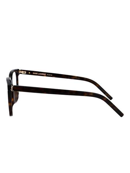 Ochelari de soare Saint Laurent Saint Laurent Eyewear Optical HAVANA-HAVANA-TRANSPARENT Femei (BM 18046233) 3