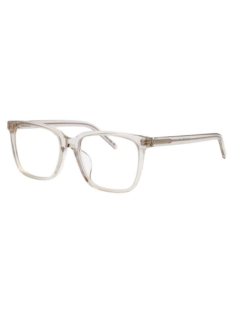 Ochelari de soare Saint Laurent Saint Laurent Eyewear Optical BEIGE-BEIGE-TRANSPARENT Femei (BM 18046236) 2