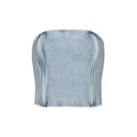 Topuri Wardrobe.Nyc Denim Tube Clothing Femei