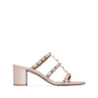 Pantofi cu toc Valentino Garavani Rockstud Leather Sandals Femei