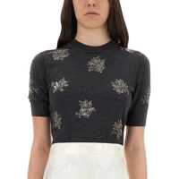 Imbracaminte Fendi Dama - Rochii casual Fendi Wool Dress With Embroidery BLACK Femei (BM 18046771) - B-mall.ro